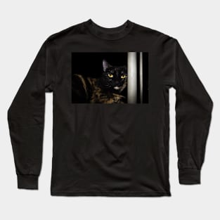 black cat Long Sleeve T-Shirt